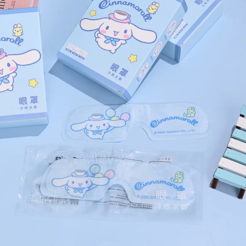 

My Melody Ice Eye Mask Cinnamoroll Cartoon Cute Hanging Comfortable Relieve Eye Fatigue Refreshing Summer Good Item 5 Tablets