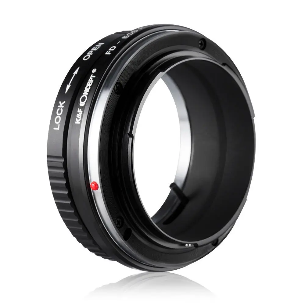 K&F Concept FD to EOS R Lens Adapter For Canon FD Mount Lens to Canon EOS RP R3 R5 R50 R6 R6II R7 R8 R10 R100