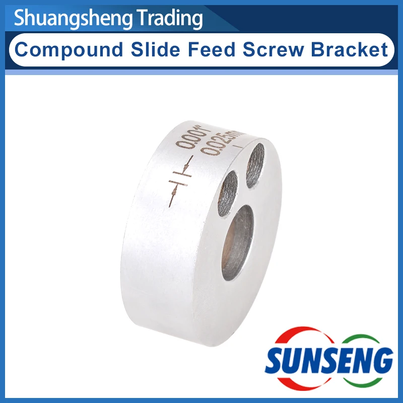Compound Slide Feed Screw Bracket For Mini Lathe SIEG C2-115 C3 G8688 G0765 BD-6 BD-7 BD-X7 SOGI M1-250 M1-350S CX704 CL300M