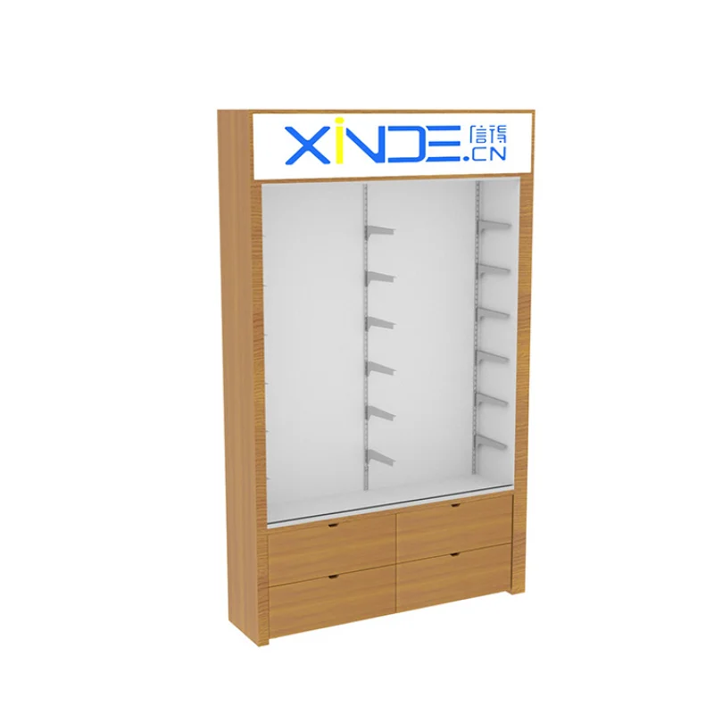 custom.XINDE Factory Supermarket Rack Light Duty Display Shelves with Powder Coated Easy Installation Retail Grocery