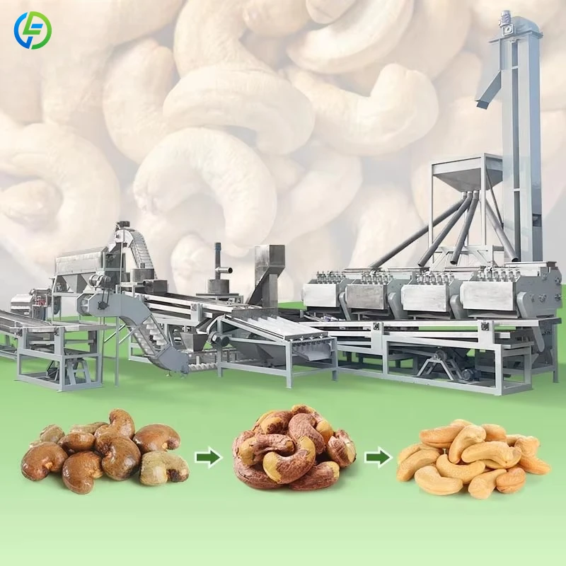 Factory Price Walnut Shelling Cracking Machine Price Walnut Cracker Huller Sheller Processing Machine Line Customized