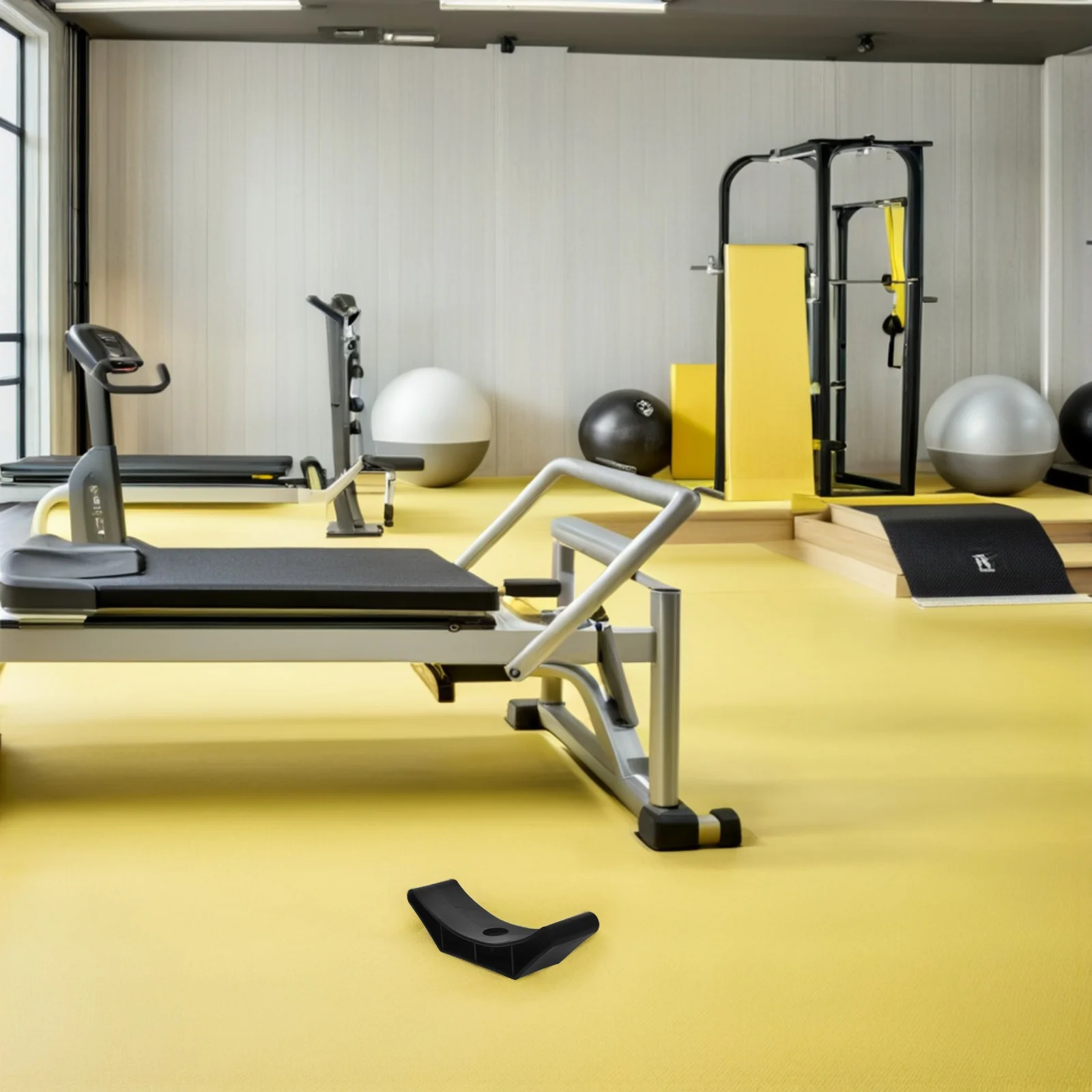 

8Pcs Dumbbell Saddles Lightweight Hollow Design Noise Reduction Floor Protection Gym Dumbbell Holder Stand Storage Rack