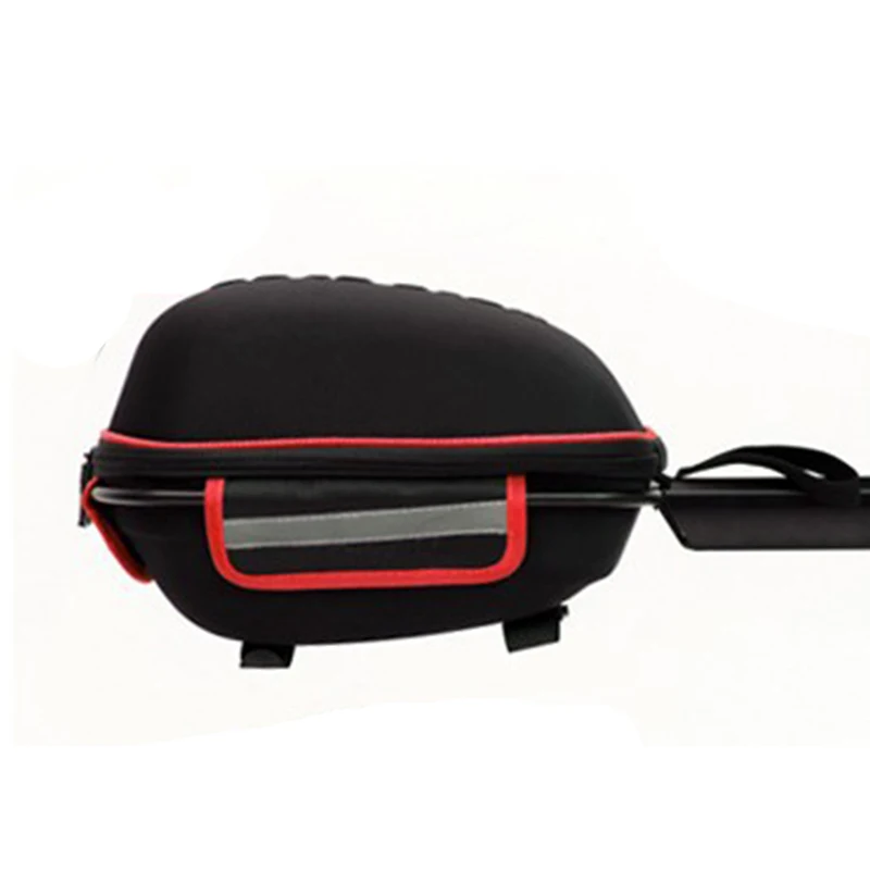 High quality bicycle rear seat bag hard shell quick release zipper