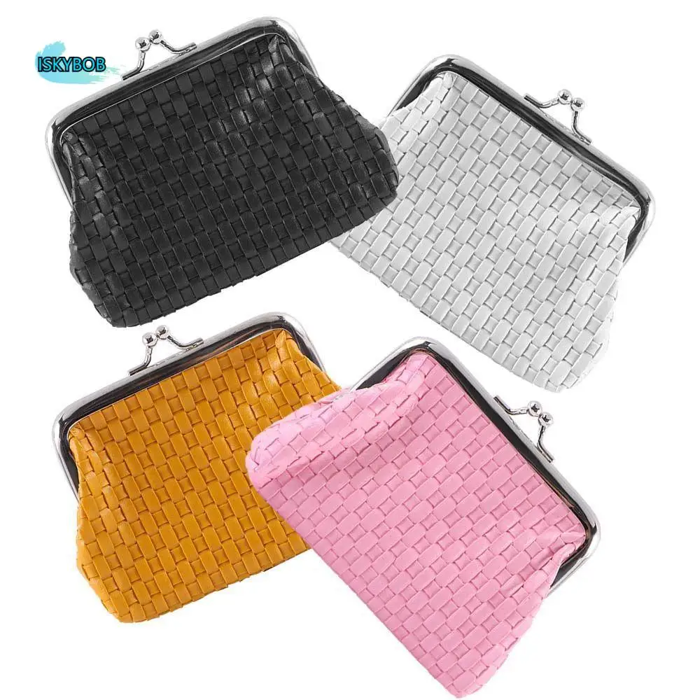 

Fashion Simple Ladies Clutch Gift Female Handbag Card Holder Buckle Small Purse Retro Wallet Coin Pocket Leather Coin Purse