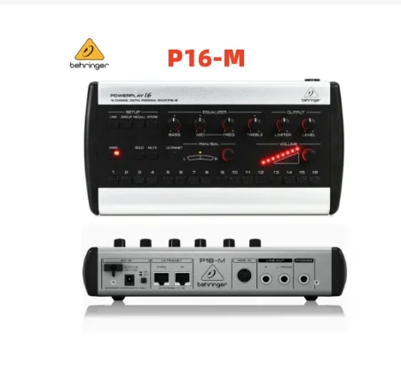 Behringer-powerplay P16-M P16-I P16-Dデジタルパーソナルミキサー