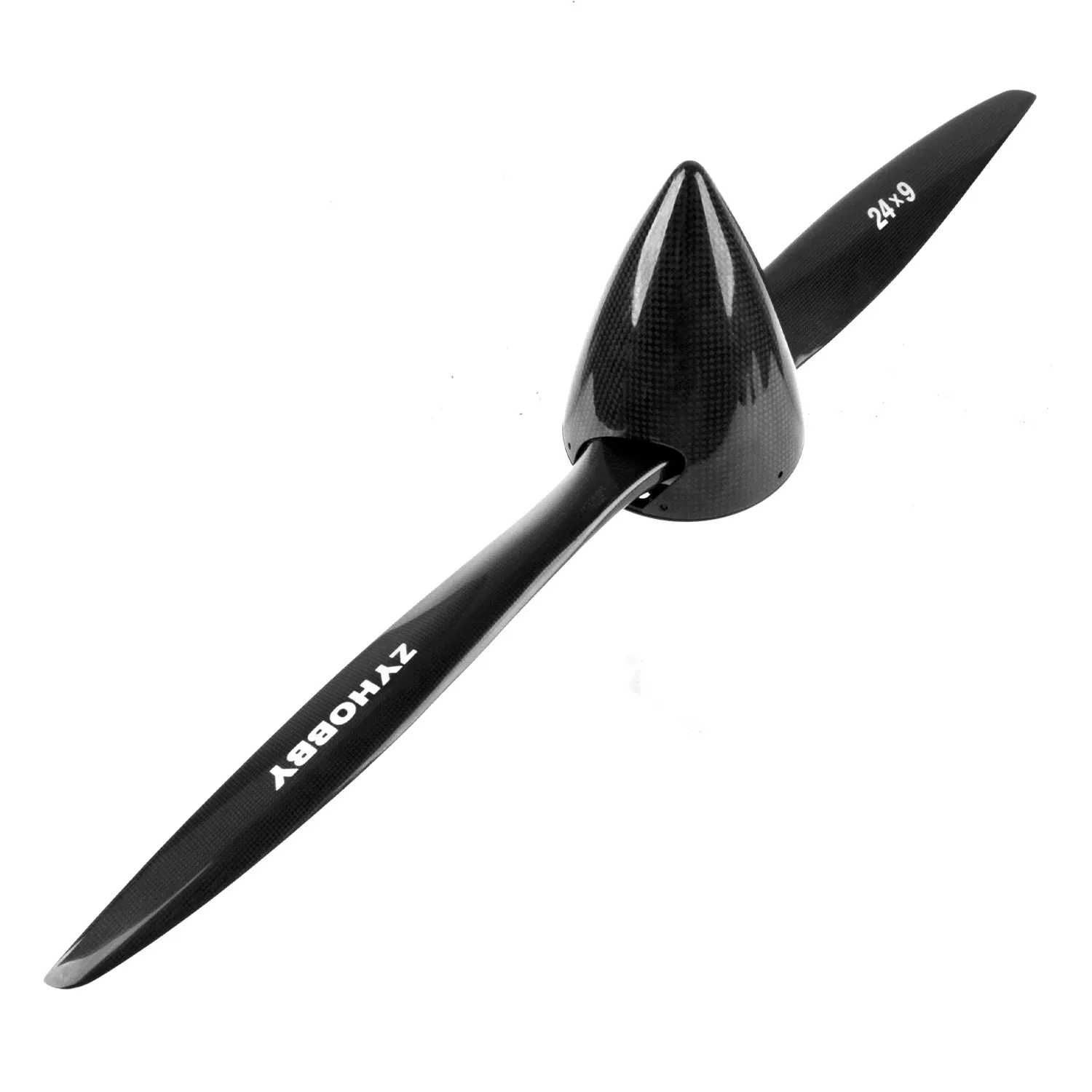 ZYHOBBY   Carbon Fiber Propeller with  Spinner  2-Blade RC Airplane Propeller Compatible with DLE55/DLE55RA/DLE60/DLE61 Engine