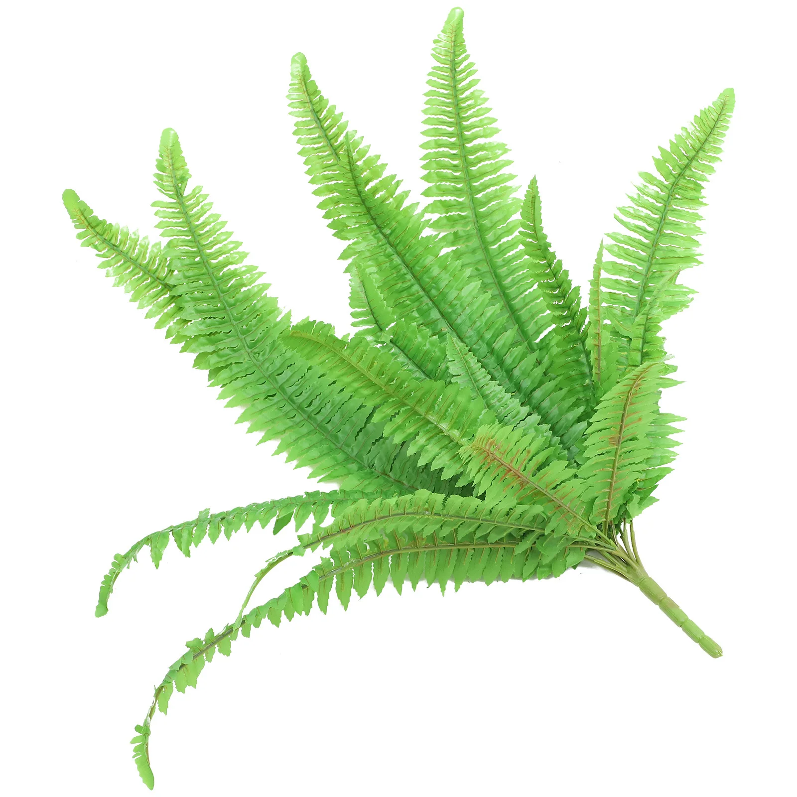 

Simulation Artificial Large Leaf Fern Plant Hanging Decorative Fake Fernwort for Indoor Photography Prop