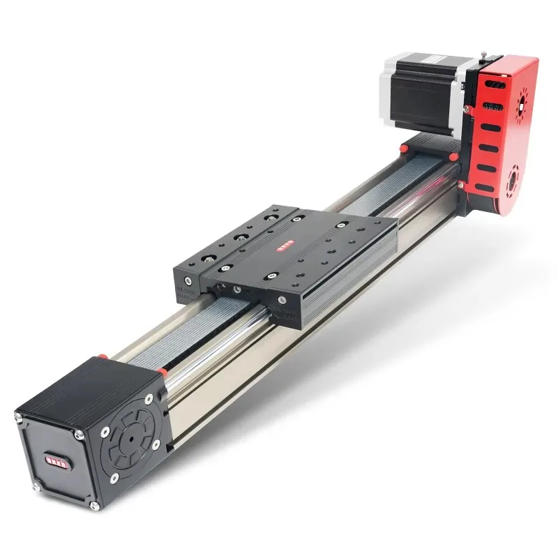 QRXQ RXP80 Linear Guides Sliding Table Synchronous Belt Linear Module Different Motor Installation Methods With 3D Drawing