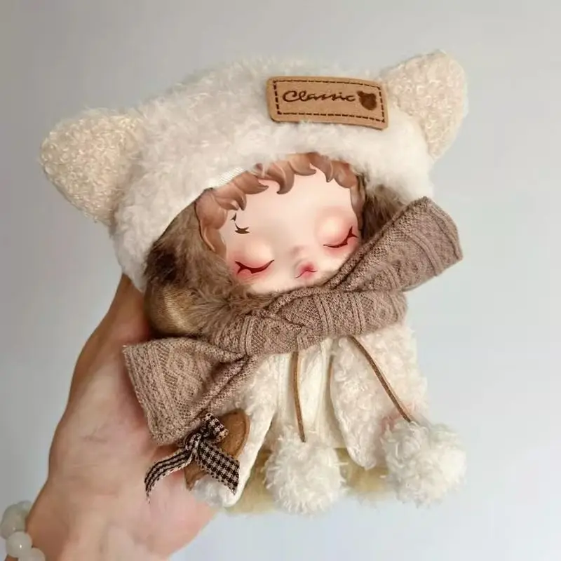 

Doll Clothes Outfit For Skullpanda V1 V2 Cute Mini Scarf Head Cover Doll Accessories Costumes For Doll Dress-Up Play Clothes
