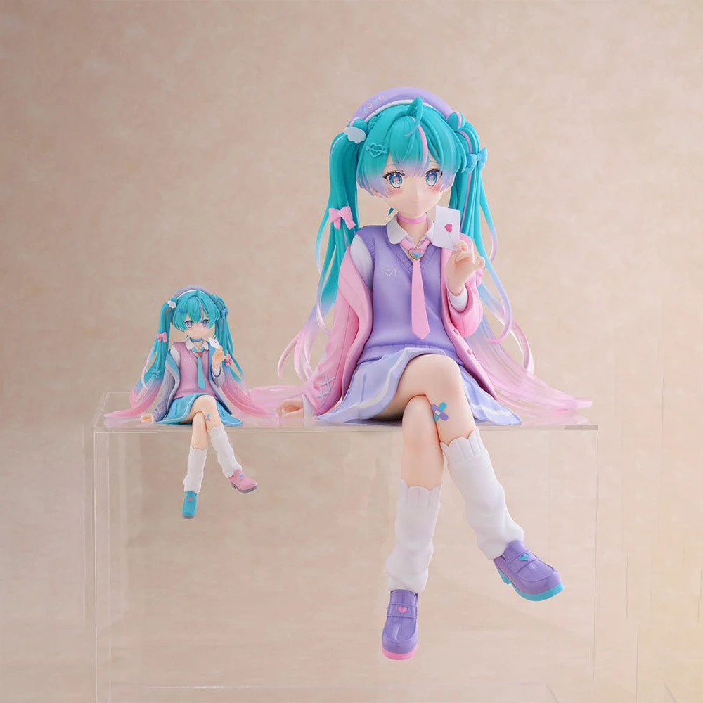 In Stock Original FuRyu ก๋วยเตี๋ยวรูป Piapro ตัวละคร Hatsune Miku อะนิเมะ Action Figure Garage Kit Collection