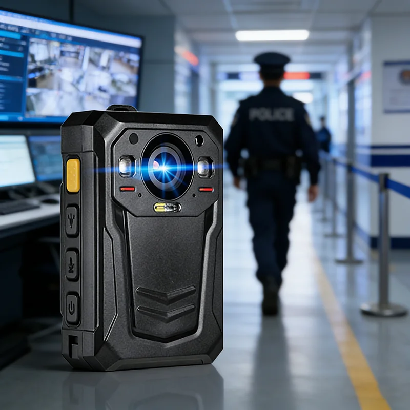 

Portable 4G Body Worn Camera With Flash Light Two Way Intercom IP68 Waterproof Security Body Camera For Law Recorder