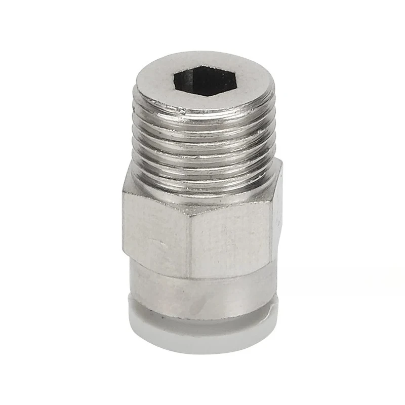 Pneumatic miniature trachea MPC4 through mini quick plug MPOC cylindrical MPL quick connector M3/4/5/6 -01/2 100PCS