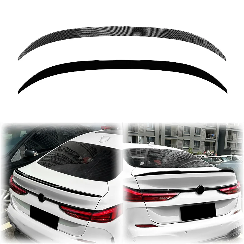 

2020 To Up For BMW 2 Series F44 Gran Coupe MP Style Rear Spoiler Wing Lip By High Quality ABS Gloss Black Carbon Look Body Kit