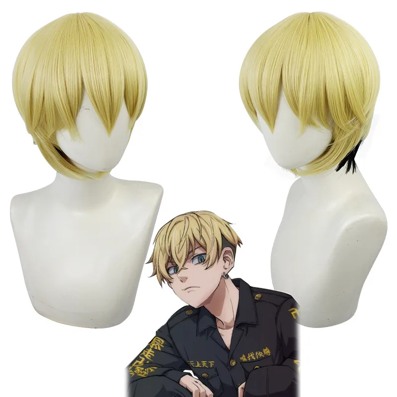 Cosplay Anime Wig 2D Cartoon Character Wig Easy To Shape for Comic Convention