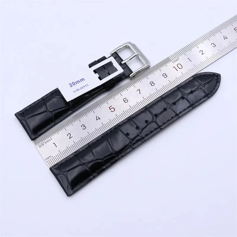 

Аксессуары для часов 16-22 мм, ремешок из натуральной кожи в штучной упаковке, мягкий ремешок с пряжкой из телячьей кожи, мужской и женский кожаный ремешок для часов с защитой от пота