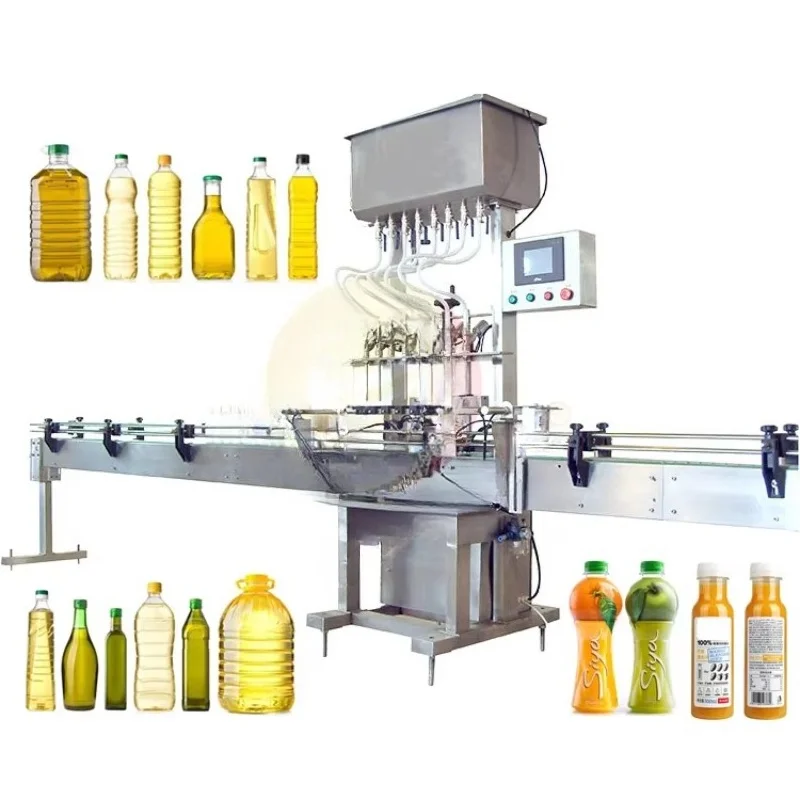 Automatic Liquid Filling Machine Precision Filling Equipment Servo Motor Driven Bottle Filler For Cosmetic Food Beverage