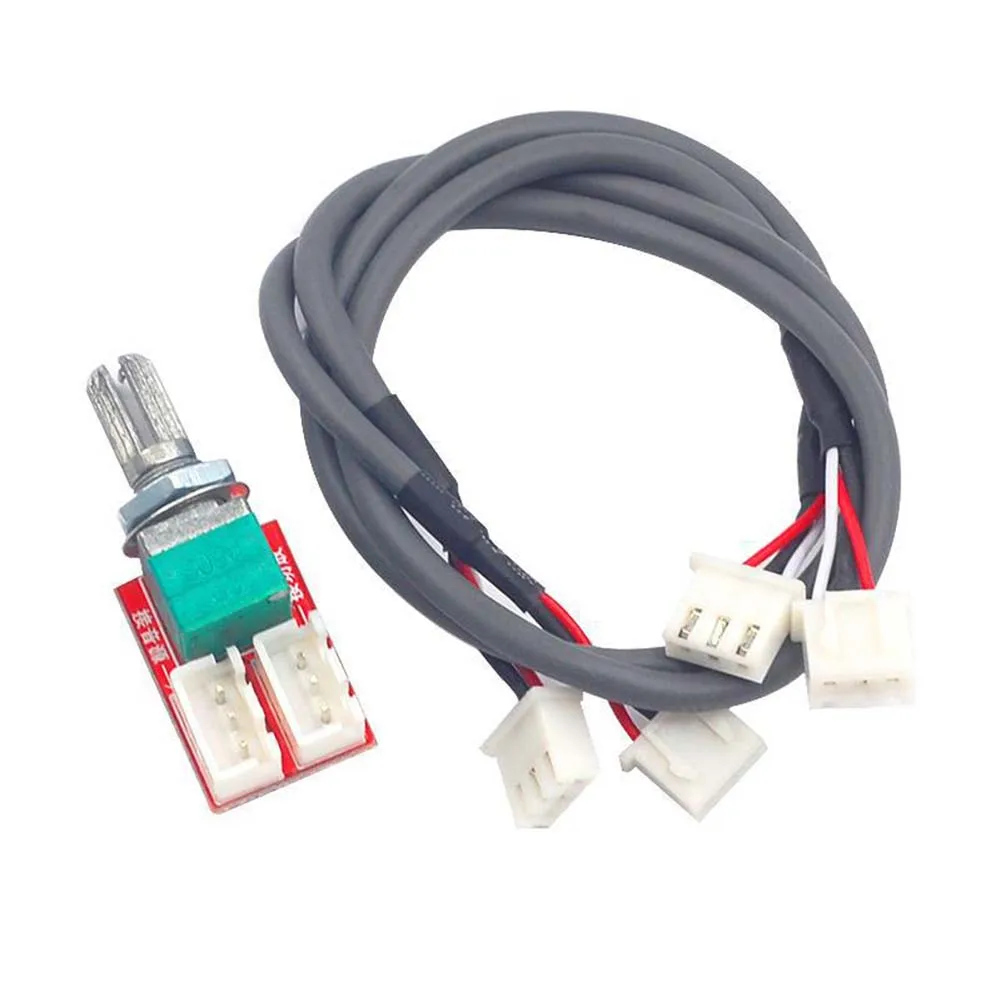 Audio Adapter Volume Potentiometer Separate Type Design Precise Volume Adjustment Matched Terminal 2.54mm Home Audio