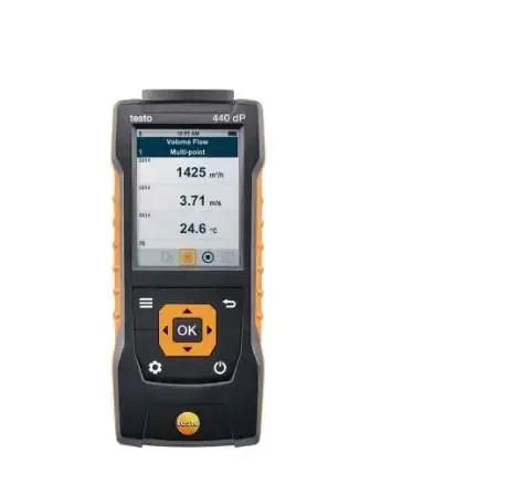 

Testo 440 Air velocity and IAQ measuring instrument