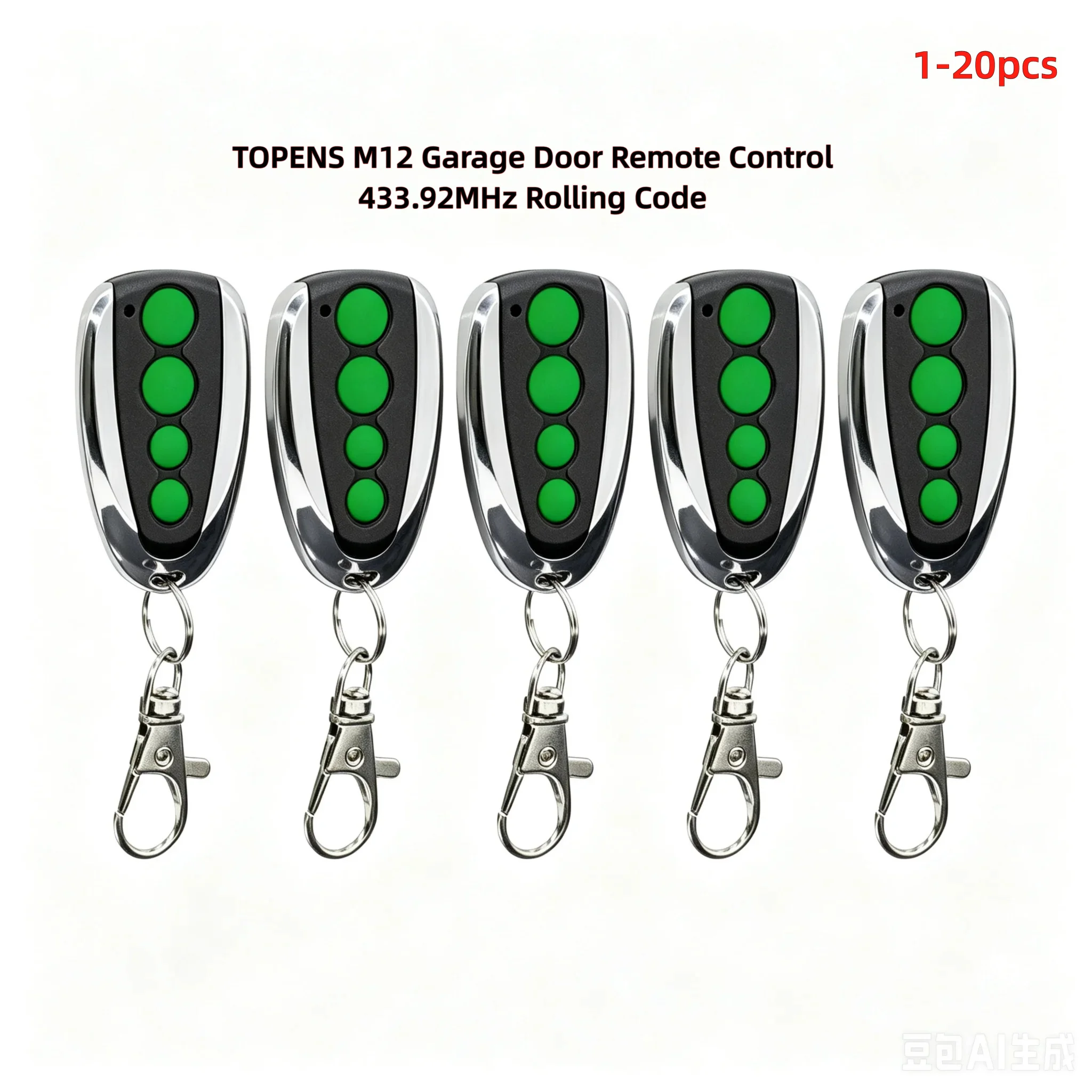 1-2-3-5-10-20pcs-topens-m12-controle-remoto-para-porta-de-garagem-43392mhz-transmissor-para-aleko-ac1400-ac2000-ar2000-ar1450