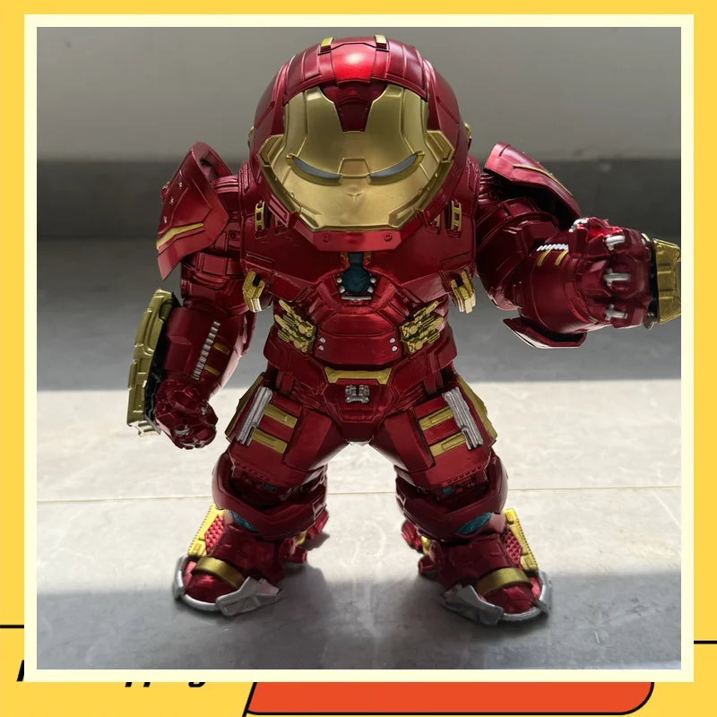 

Фигурка Халкбастер Железный человек, милая Q-версия, коллекционная статуэтка, украшение для стола, подарок для детей, для коллекционеров Marvel