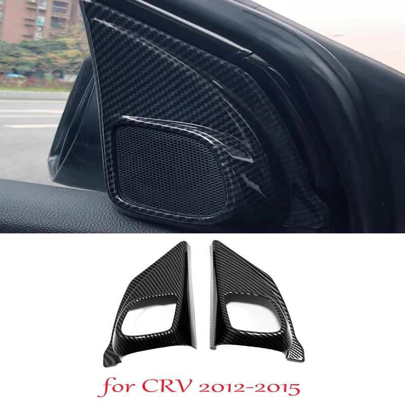 For Honda CRV CR-V 2012 2013 2014 2015 Abs Carbon Fiber Car Armrest Gear Shift Door Window Glass Lift Switch Panel Cover Trim