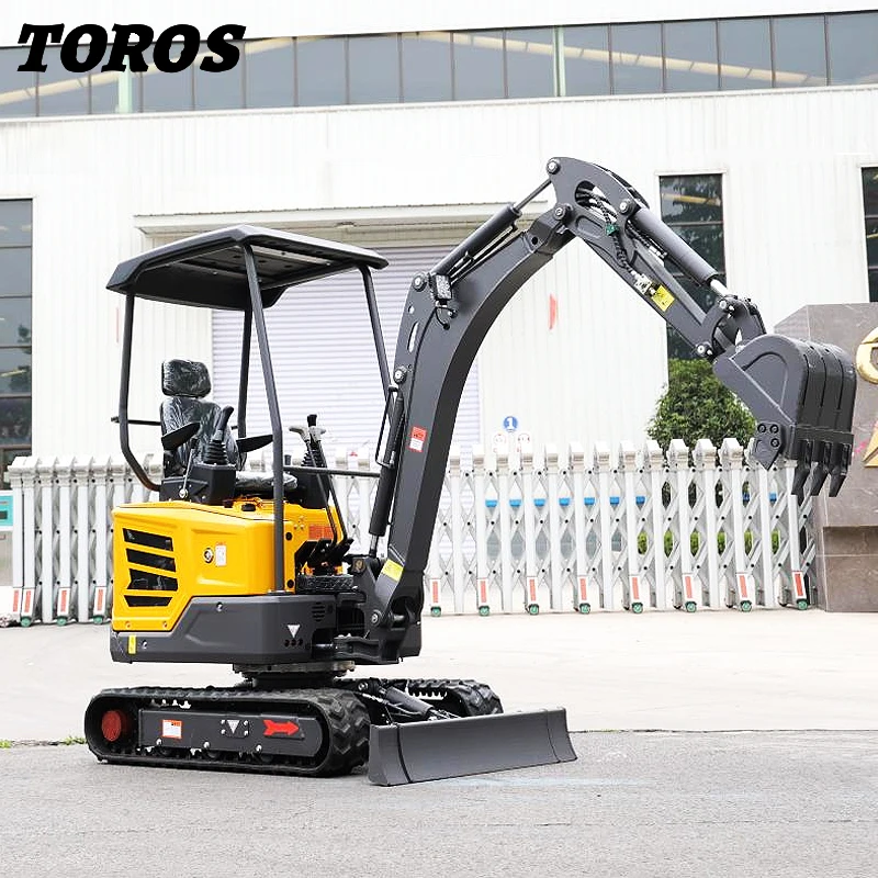 Mini Digger จีนซัพพลายเออร์1.7ตันรถขุด1.5 3T 3.5T 2T 1.8T คุณภาพสูง Mini Excavator