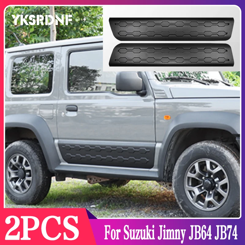 

Body Exterior Side Door Protect Trim Strip Cover For Suzuki Jimny JB64 JB74 2019-2023 High Quality ABS Refits Accessories