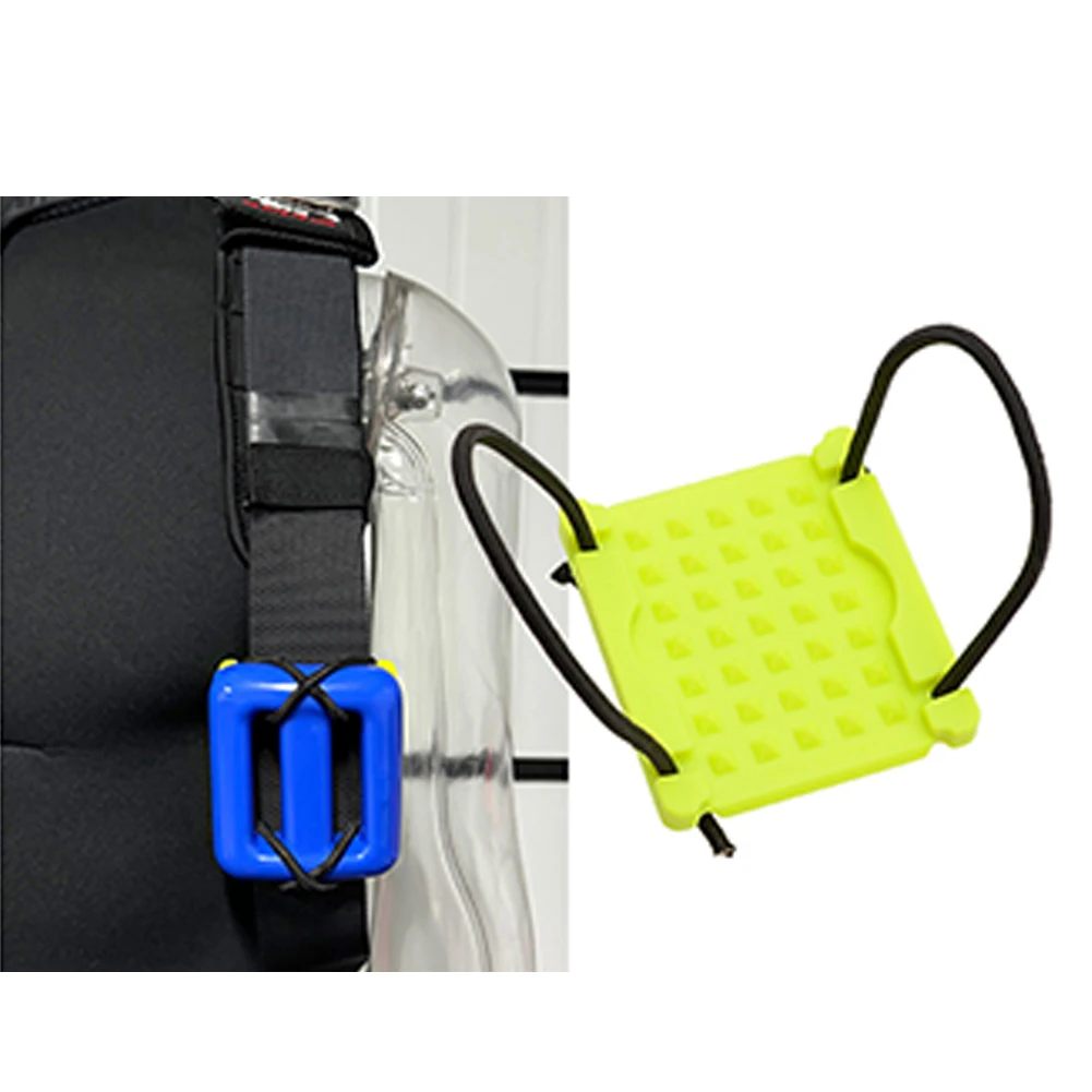 Diving Counterweight Fixed Plate Wear Resistant BCD Webbing Mounting Plate Adjustable Diving Weight Bottom Plate BCD Accessories