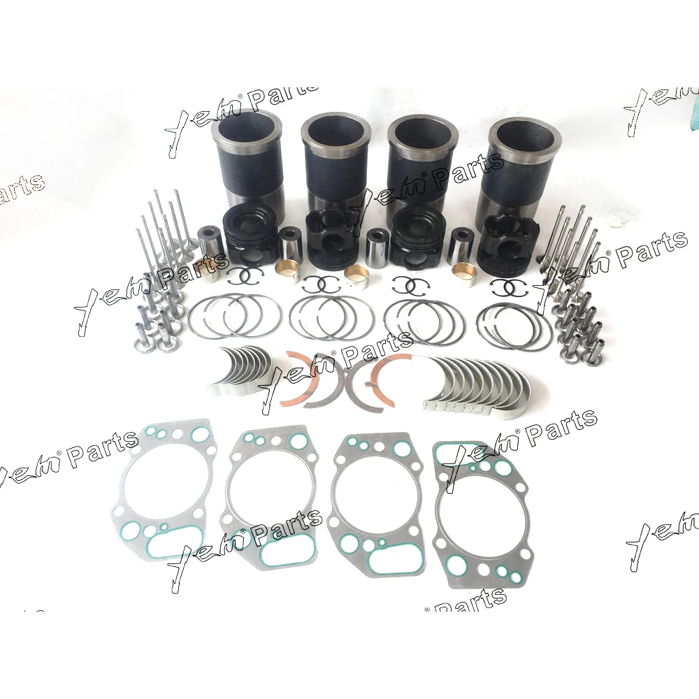 R916 Overhaul Rebuild Kit With Bearing Set Valve Train Head Gasket For Liebherr R916 Excavator Engine Parts