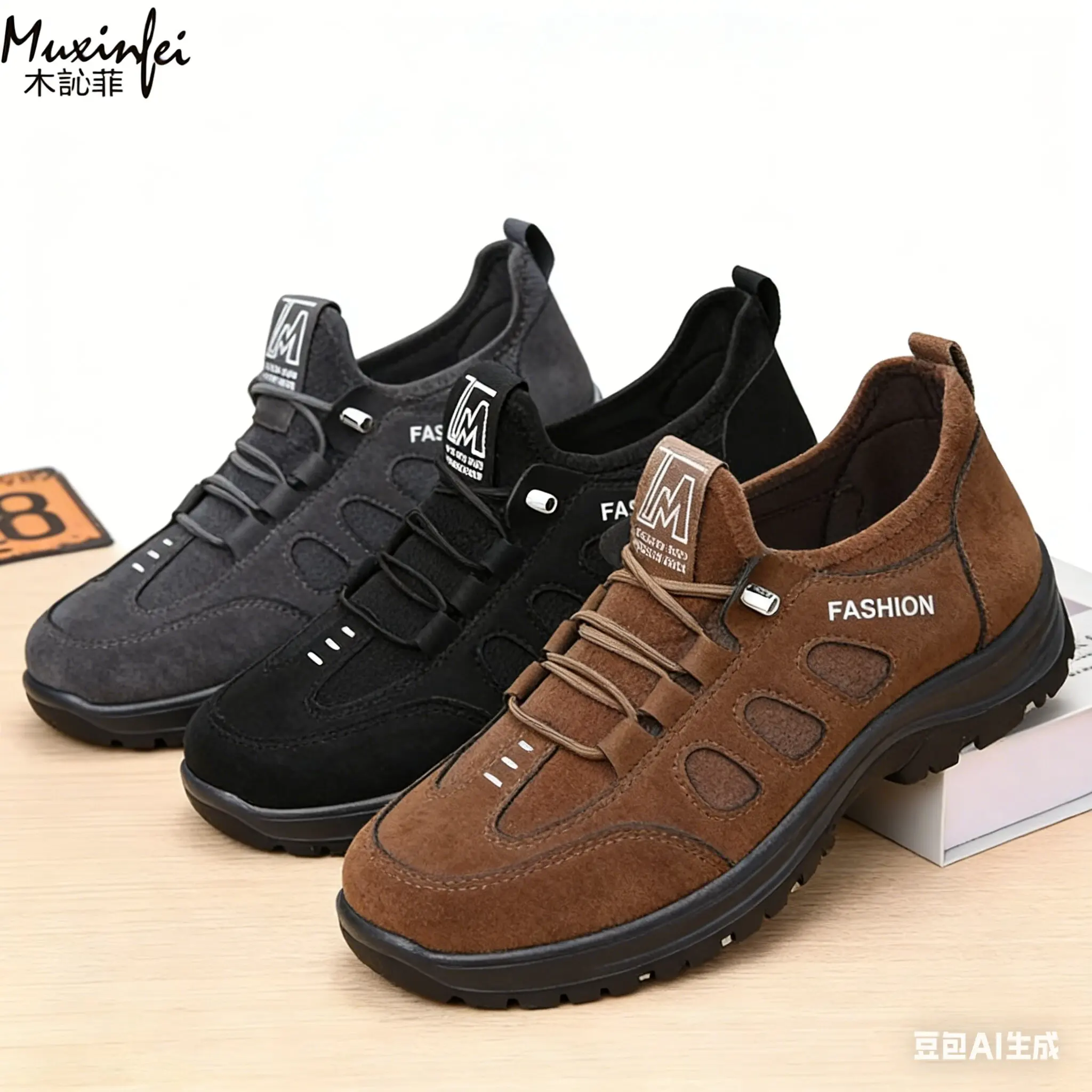 

2026 Spring New Arrival Lightweight Breathable Non-Slip Soft Sole Outdoor Men's Sports Shoes Durable Casual Men's Sneakers