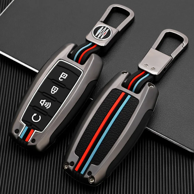 

Zinc Alloy Car Remote Key Case Cover Protective Shell Fob For Great Wall Poer GWM Vanguard Car Key Decoration Shell Fob