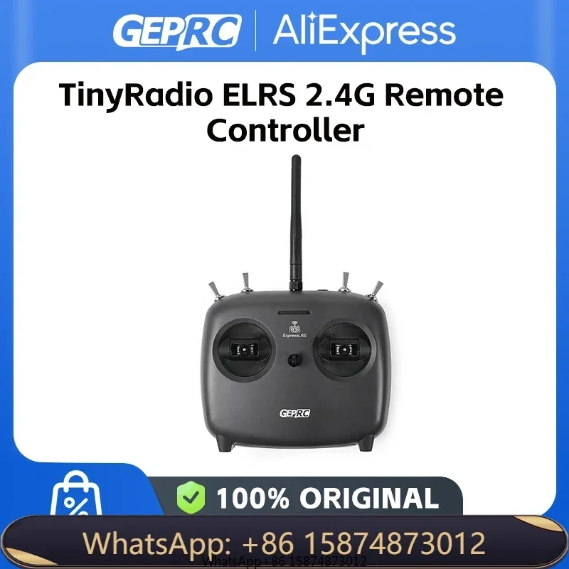 GEPRCTinyRadio ELRS2.4G Remote Controller Ai rcraft Multi-rotor Suitable for Radio Control Transmitter RC FPV Quad copter Tinygo