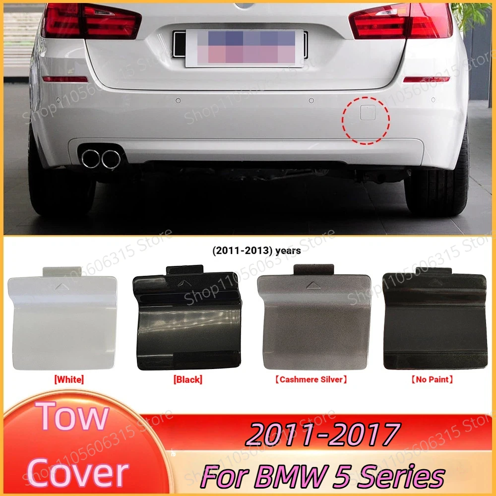 Applicable to BMW 5 Series Rear Bumper Trailer Cover F10 F18 Rear Tow Hook Cover Pull Car Cover 51127240133