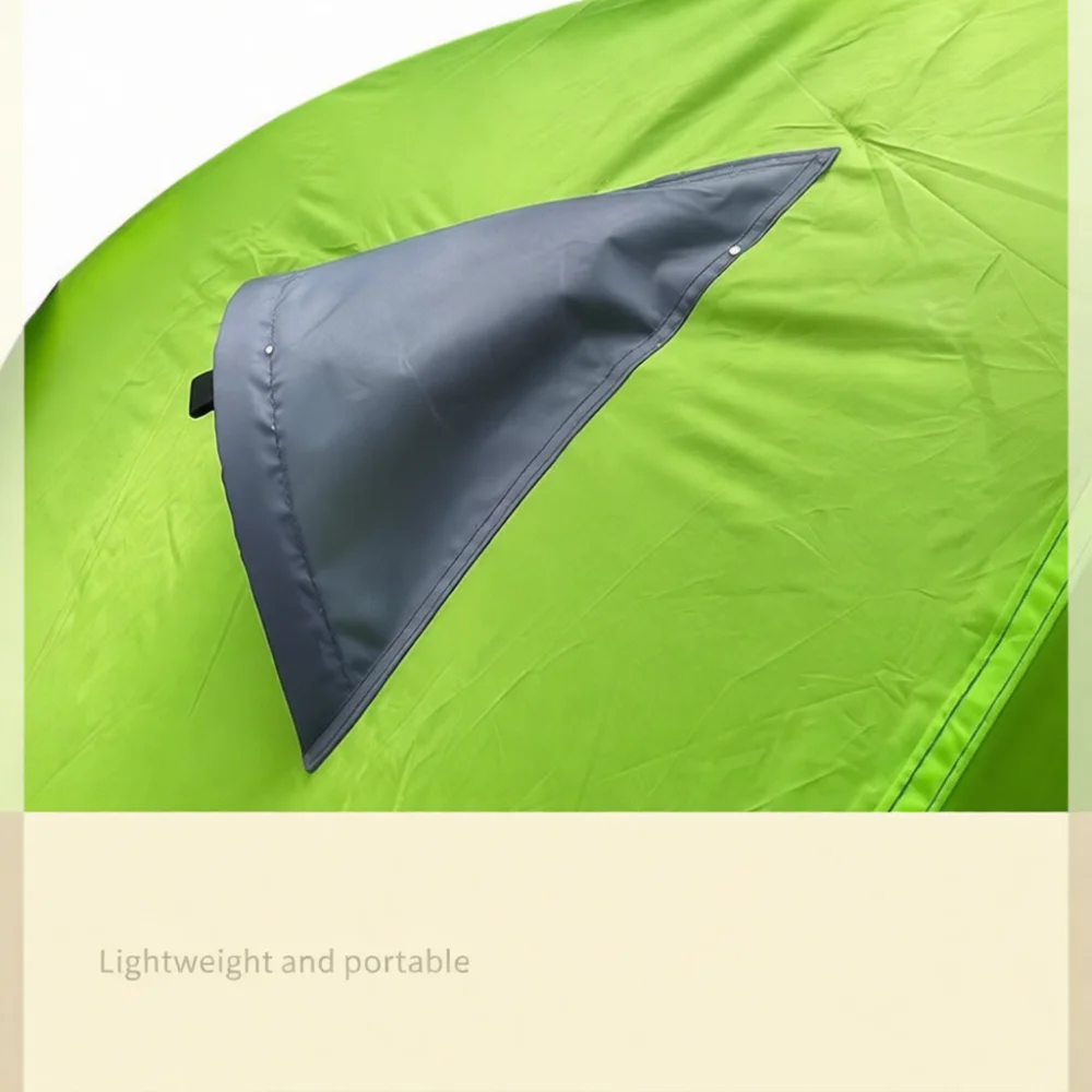 Outdoor Camping Dome - Doppelschichtiges Campingzelt für Wüstenfuchs, wasserdichter Oxford-Schutz,
