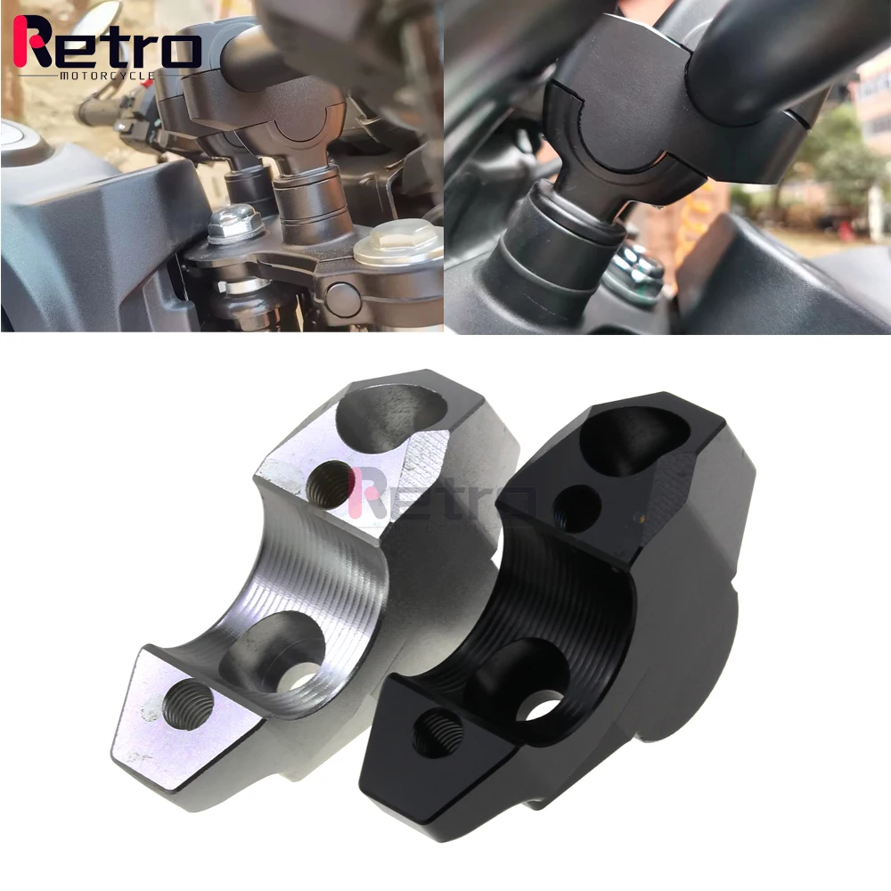 Motorcycle Handlebar Riser Up Backs Moves Bracket Kit Handle Bar Riser Mount Clamp for Honda X-ADV XADV 750 2017-2024 2018 2019