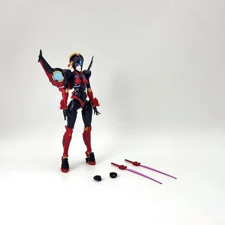Flametoys Furai modelo Windblade Mecha Girl figura de acción MD004 Kit de montaje decoración de habitación regalo de cumpleaños juguete para coleccionistas