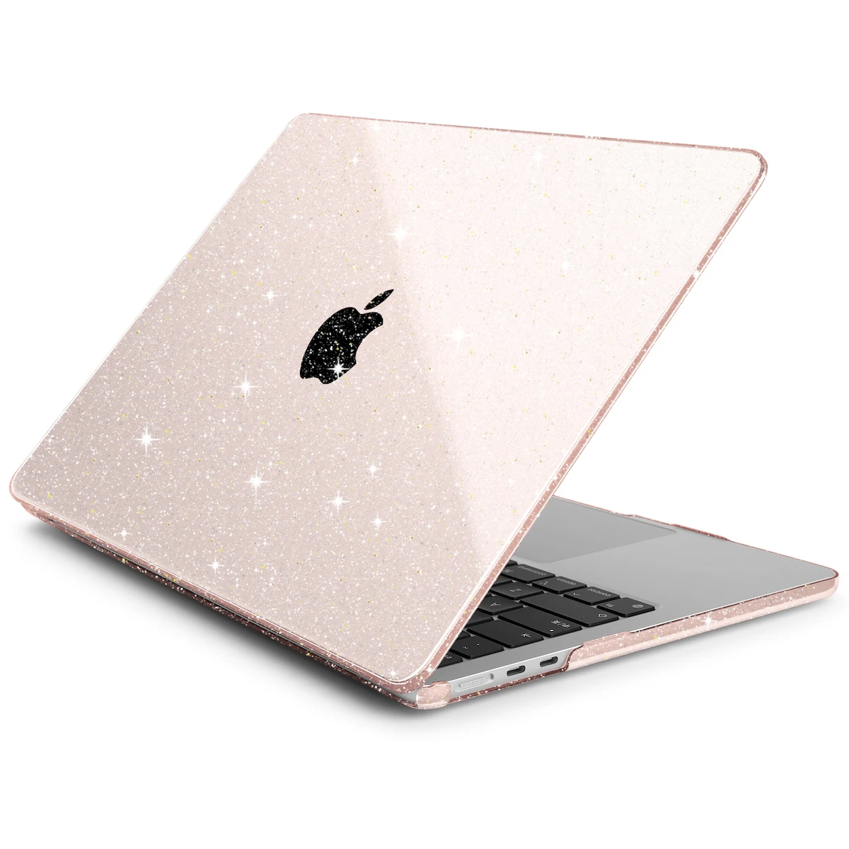 Shining Crystal M3 M2 M1 Case for MacBook Air Pro 13 14 15 16 inch A3113 A2918 A3114 A2991 A2941 A2681 Clear Bling Plastic Case