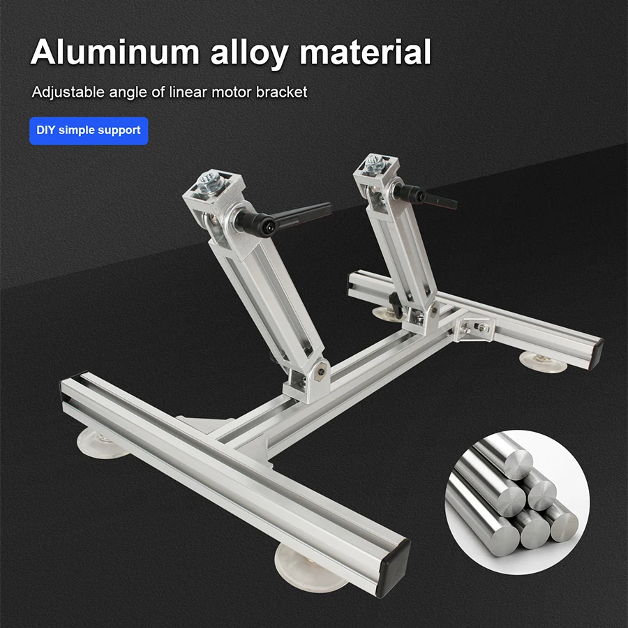 DIY Bracket Stand Reciprocating Motor Actuator Push-Pull Lifting Mechanism Motor Stand Holder for Reciprocating Actuator Linear