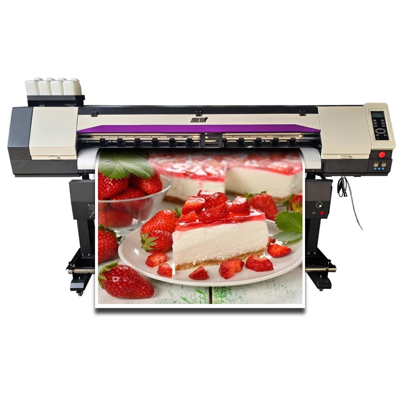 Six color large format printer with single xp600 printhead 1800mm