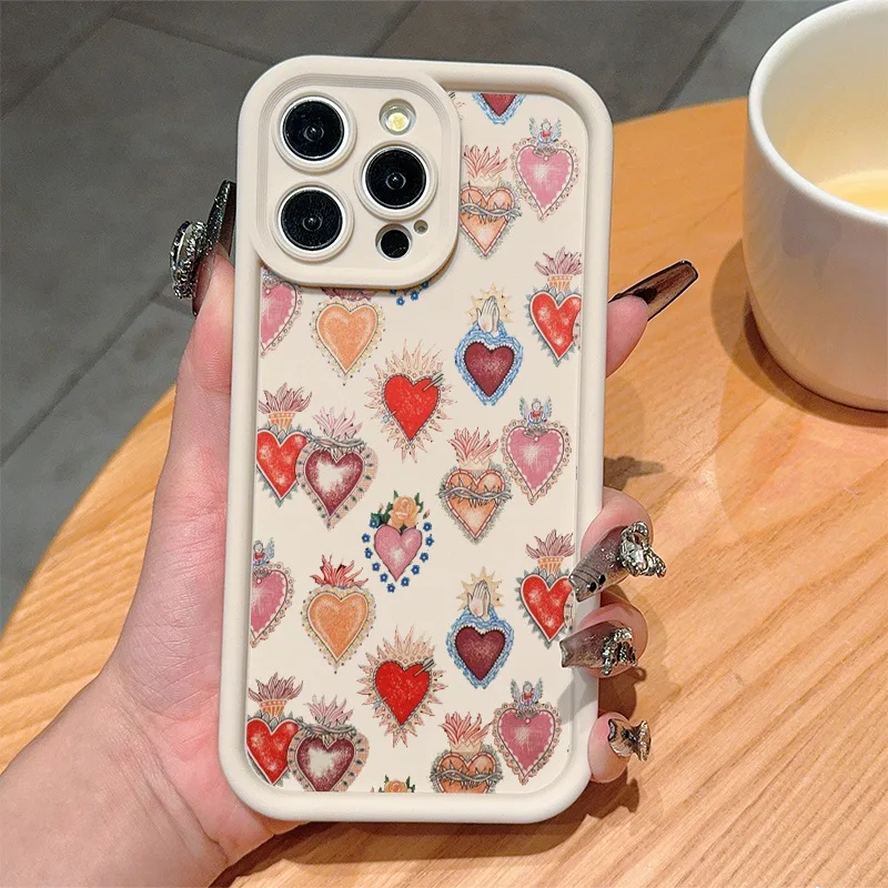 Hearts Pattern Phon… - image