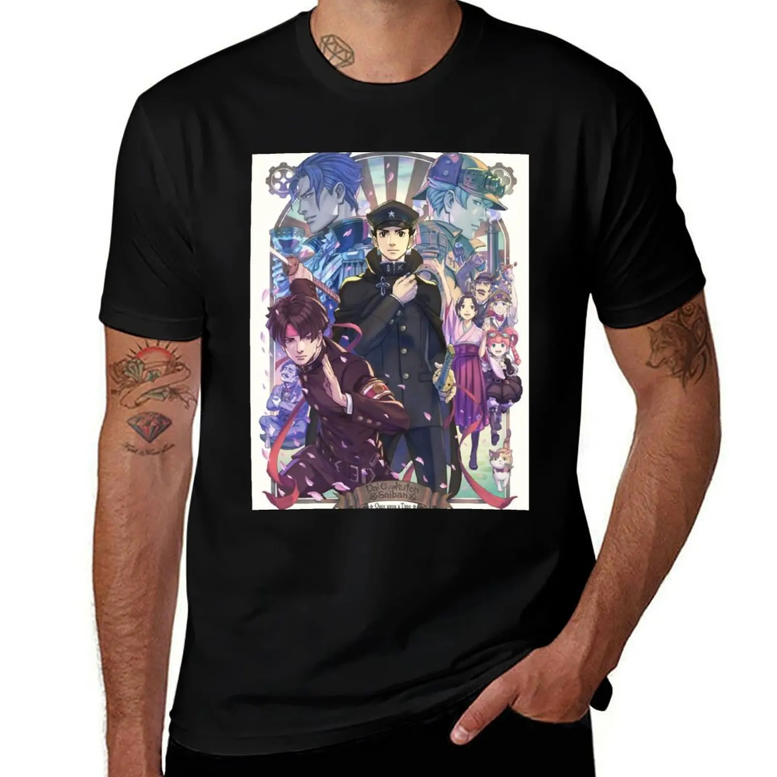 The Great Ace Attorney T-Shirt man t shirt luxury T-Shirt