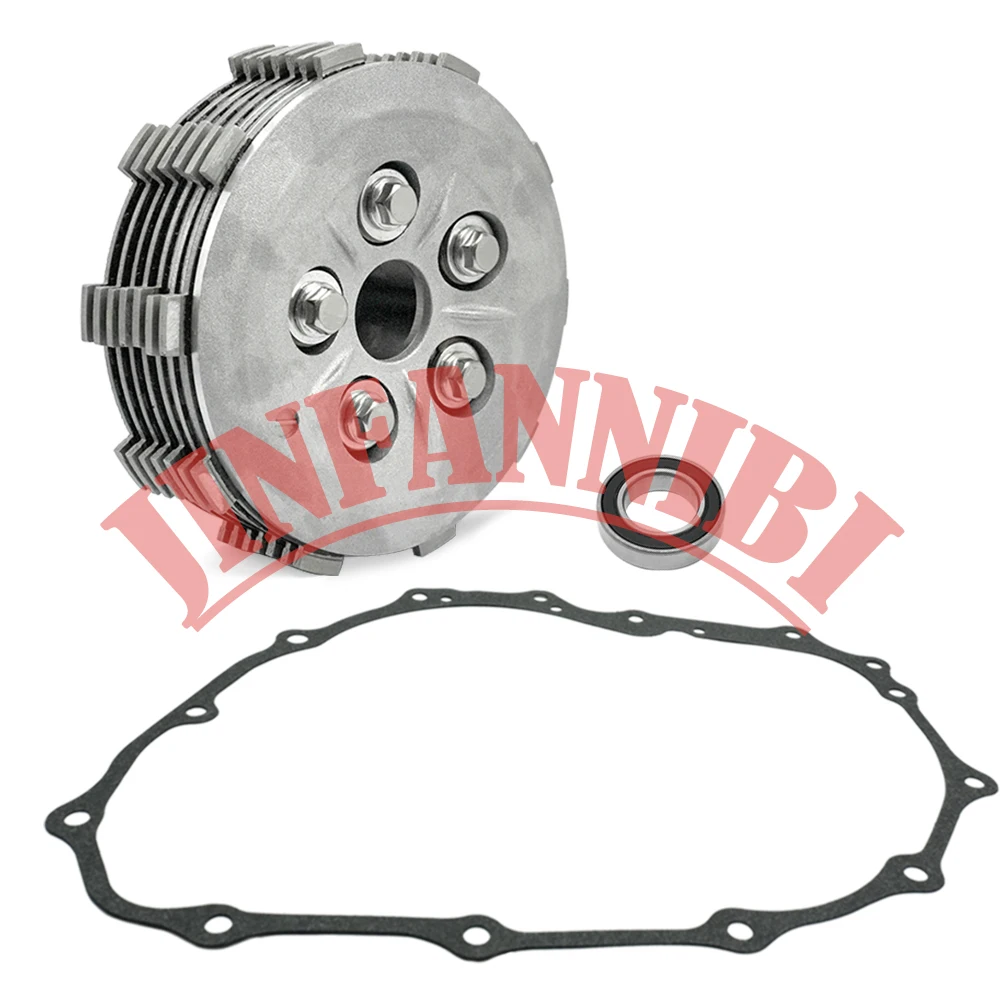

Clutch Plates Kit & Cover Gasket For Honda Sportrax 400 TRX400EX 2x4 2005-2008