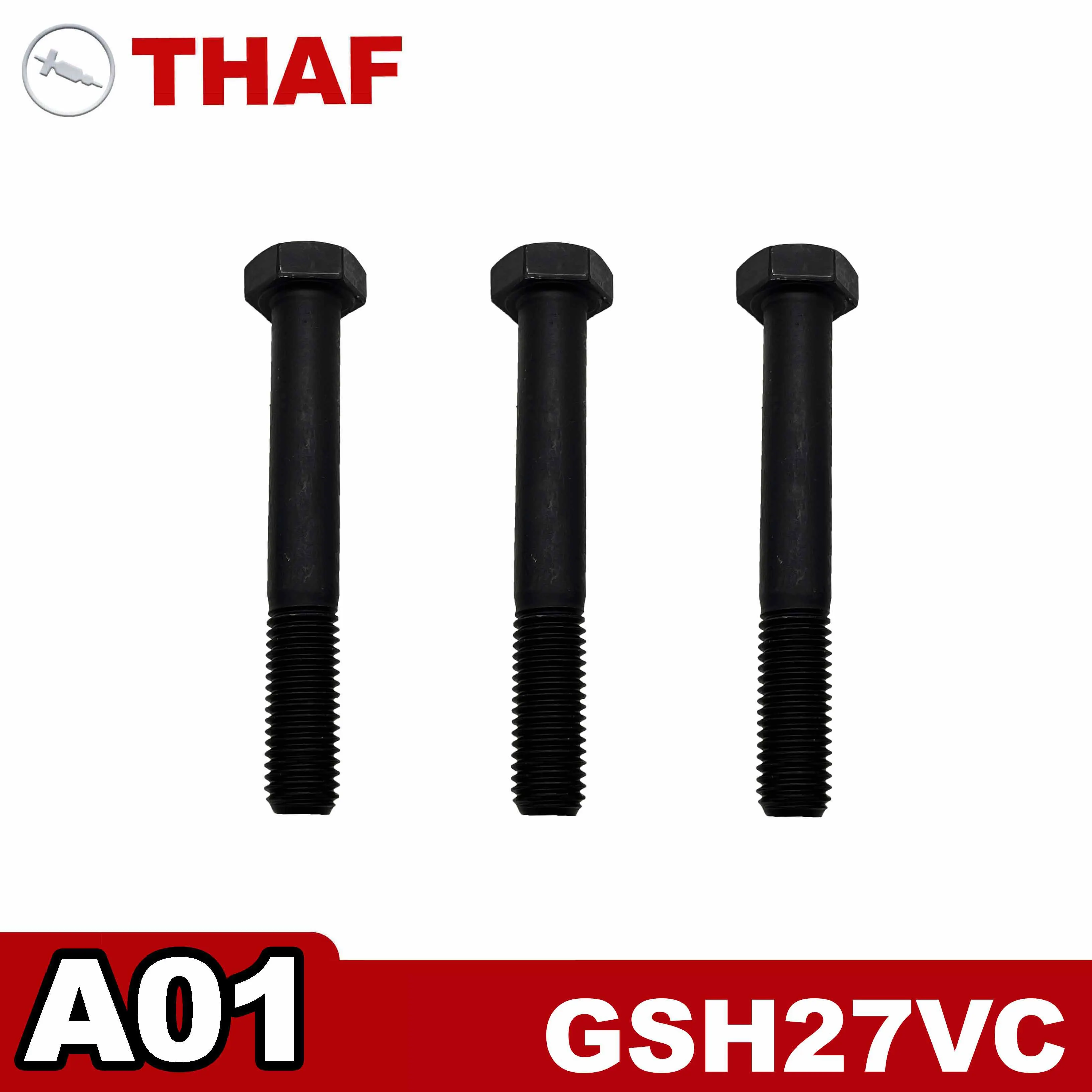 Hex Screw (3pcs/Set) Replacement Spare Parts for Bosch Demolition Hammer GSH27 GSH27VC A01