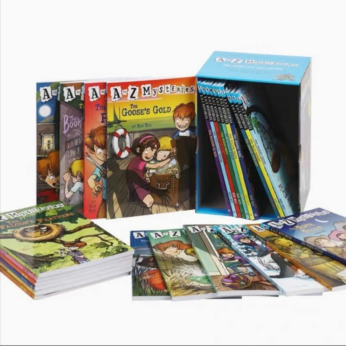 english story picture book a to z mysterious events a total of 26 childrens primary english detective novels and 11 sequels 01