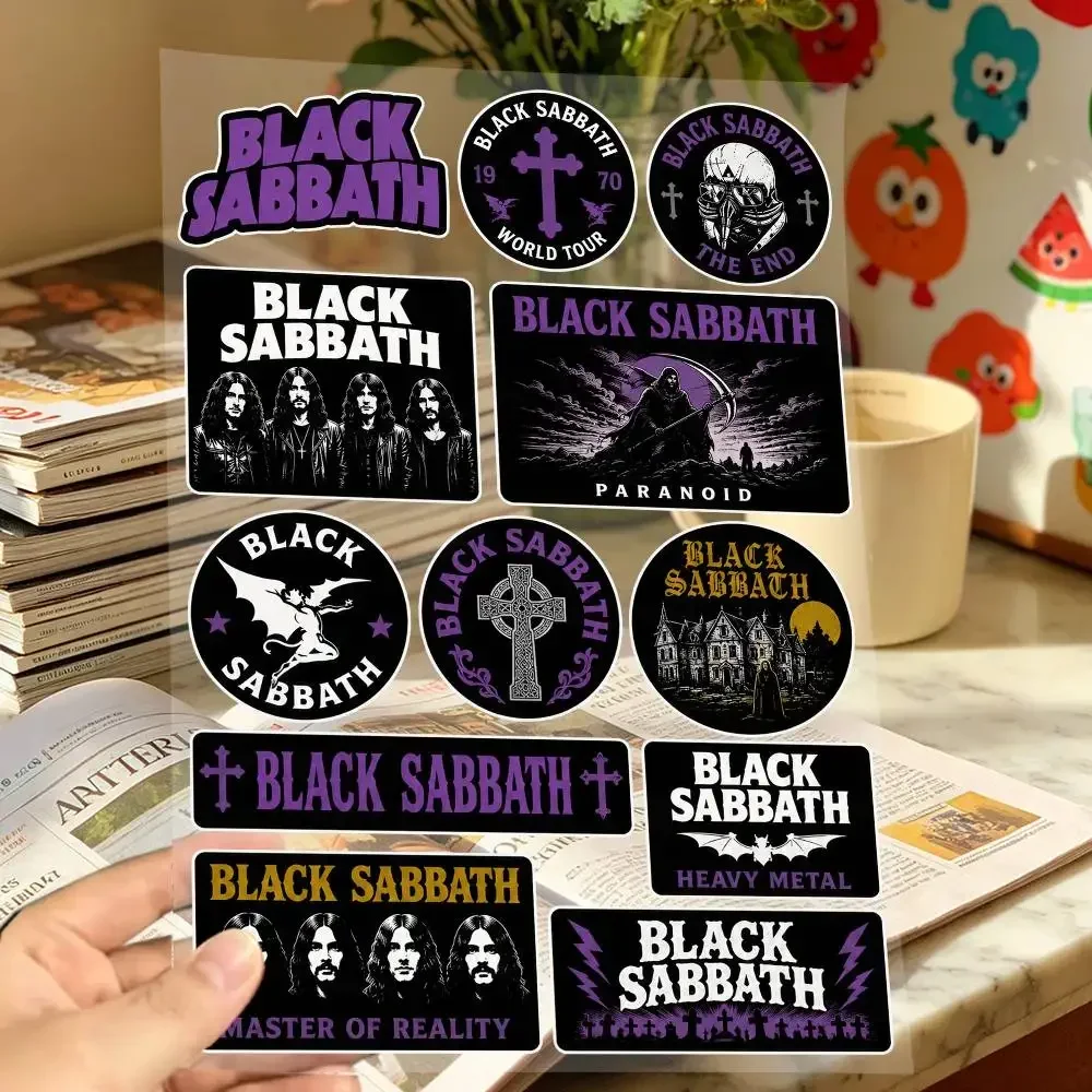 B-Black Sabbath Stickers Moto Sticker Auto Body Bumper Windows Motorcycle Laptop Walls Vinyl Decal Car Tuning Accessories view 5