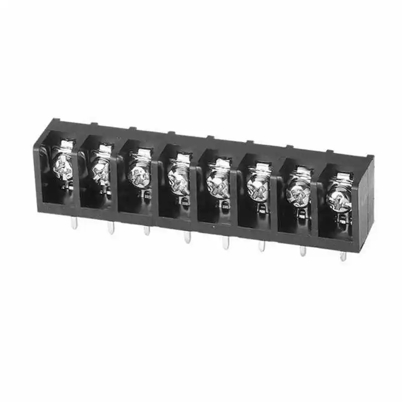 HB825 Black Bar-Type Terminal Block 2P/3P/4P/5P/6P with 8.25MM pitch 300V 20A