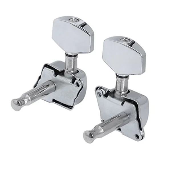 

6Pcs 3l3r Semiclosed Acoustic Guitar Tuning Pegs Nice Accessories Choice Silver Guitar String Pegs String Tuning Peg