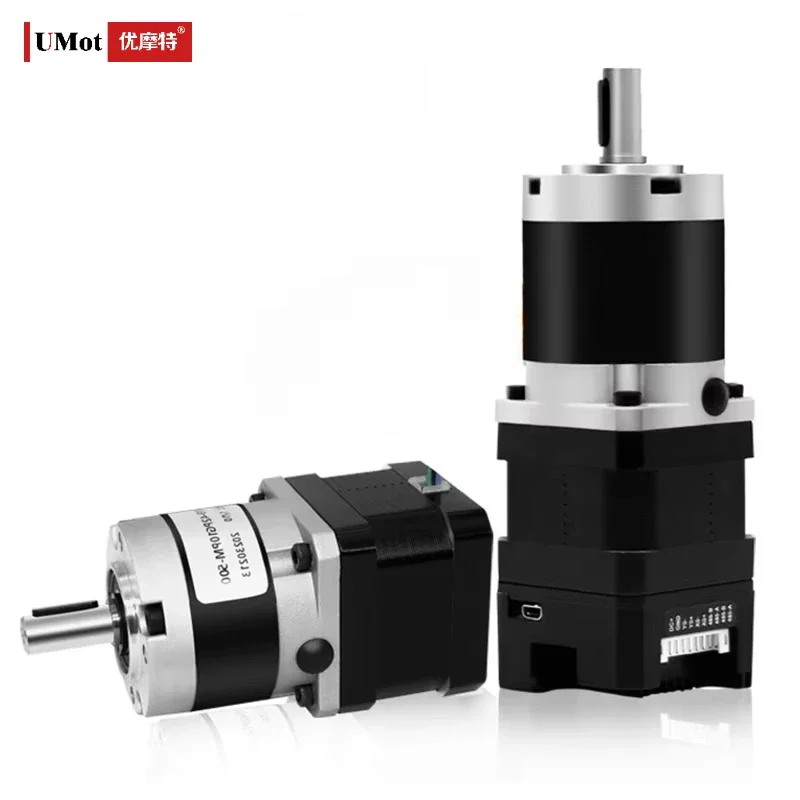 UMOT 57mm Nema 23 2-4A Hybrid Stepper Motors with Gear Ratio 1:4-1:100 Planetary Speed Reducer Gearbox for CNC Robot 3D Printer