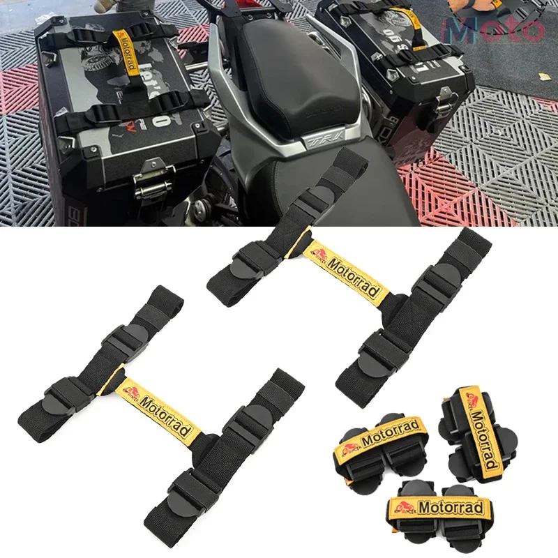 

Heavy-Duty Motorcycle Tie Down Ropes for BMW R1200GS/1250GS ADV - 1PC Luggage Binding Straps w/Carabiner, Waterproof Nylon