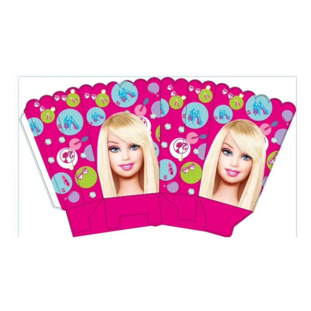 Toys Barbie Millicent Roberts Series Party Decoration Supplies Package Flag Pulling Background Cloth Latex Aluminum Film Balloon